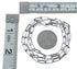Old Pawn Style Sterling Silver 22-1/2" Adjustable Extender Chain Necklace JX125866